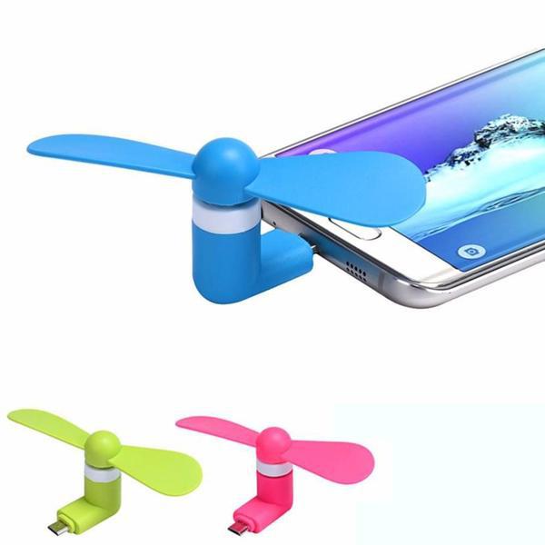 Phone Charge Port Fan