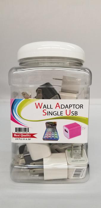 USB Wall Adapter Jar