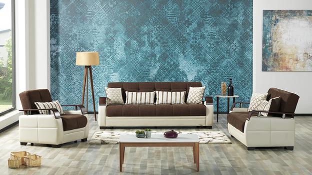 Dogal Sofabed (Royal Brown)