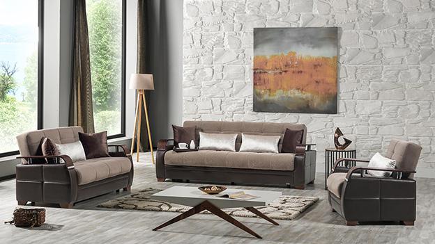 Dogal Sofabed (Simena Marisa Taupe)