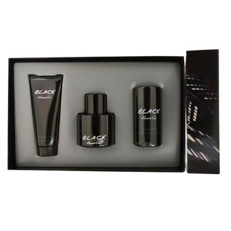 Black for Men by Kenneth Cole 3.4Oz EDT/3.4Oz As/2.6Oz Deo