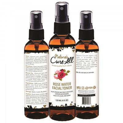ROSE WATER FACIAL TONER | 100% NATURAL