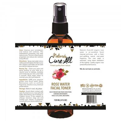 ROSE WATER FACIAL TONER | 100% NATURAL