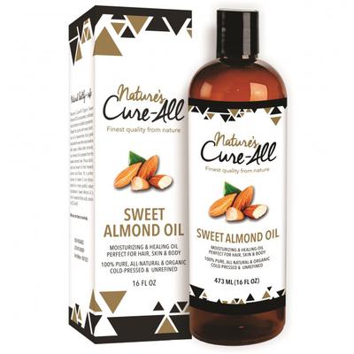 ORGANIC SWEET ALMOND OIL | 16 Fl. Oz.
