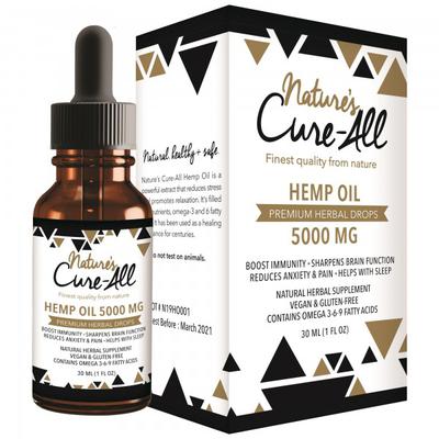 PREMIUM & POWERFUL HEMP EXTRACT | 5000 MG | 1-PACK