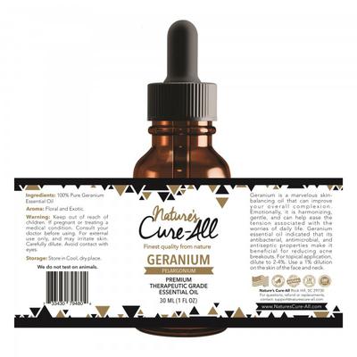 GERANIUM ESSENTIAL OIL | THERAPEUTIC