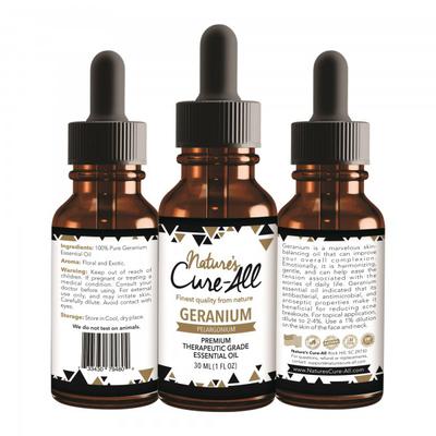 GERANIUM ESSENTIAL OIL | THERAPEUTIC