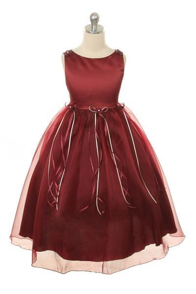 Rosebud Organza Girl Dress