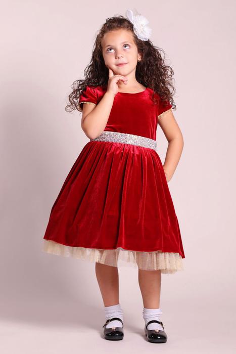 Velvet Crystal Rhinestone Dress