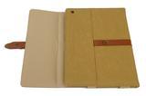 BEIGE LEATHER PU SMART BAG CASE COVER STAND HOLDER FOR APPLE iPAD 2 3