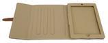 BEIGE LEATHER PU SMART BAG CASE COVER STAND HOLDER FOR APPLE iPAD 2 3