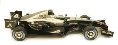 RADIO CONTROL FORMULA BLACK 1 RC F1 RACE CAR 1:8 SCALE