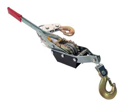 4 TON WINCH COME ALONG - 2 Hooks - Dual Ratchet Gear HEAVY DUTY Over 8000 Lbs