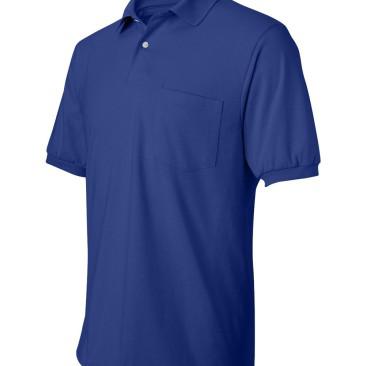 HANES 12040 ECOSMART JEERSEYS SPORT SHIRT WITH POCKET