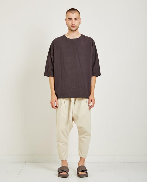 WOVEN TEE
