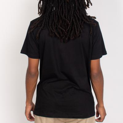 REFLECTIVE LOGO BAR TEE - BLACK