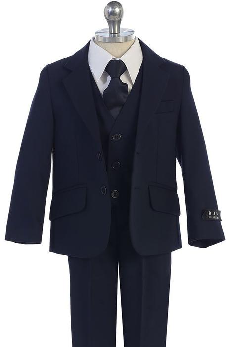BJ5005-3N Classic Navy Blue suits by the BOX(26pcs)