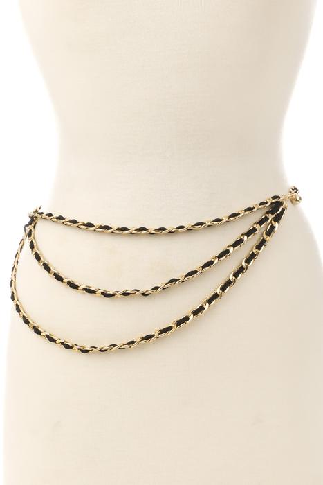 Chain Wrapped Fashion Belt