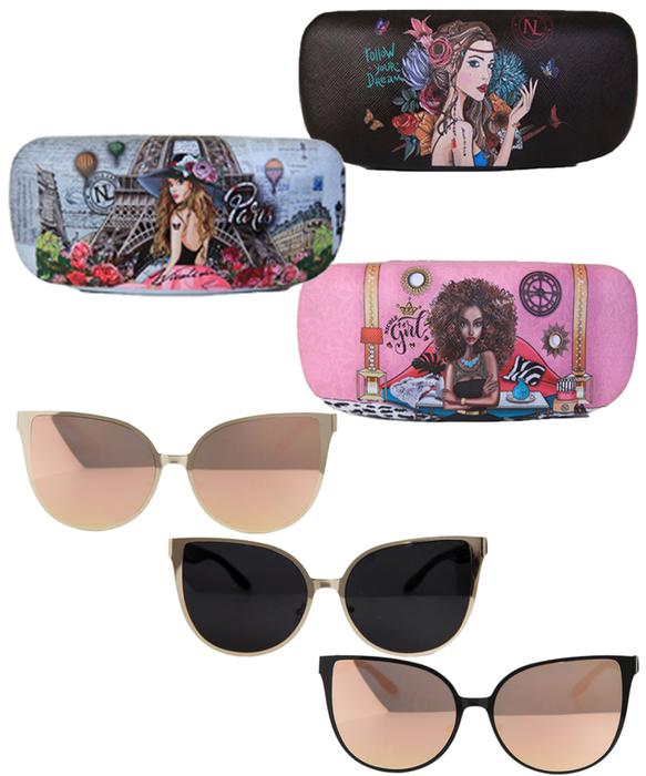 6 Pack of Nicole Lee Aylin Sunglasses  sun6740