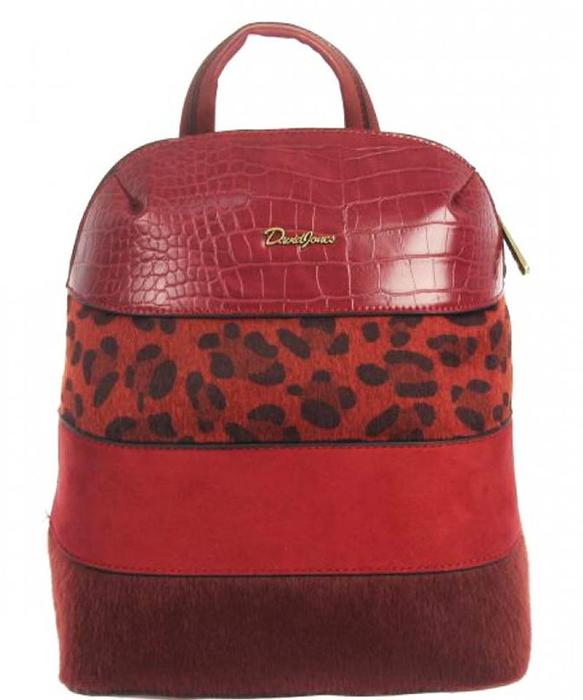 David Jones BackPack  6157-2 BURGUNDY