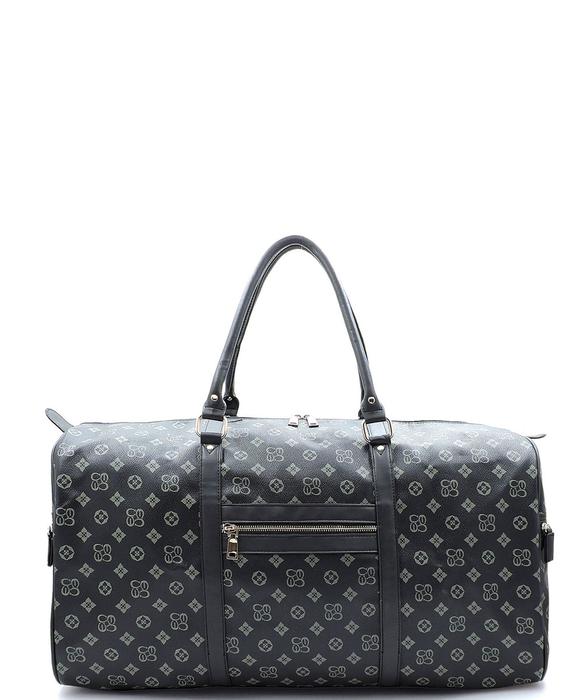 Monogrammed 22" Duffle Bag CS776 GRAYBLACK