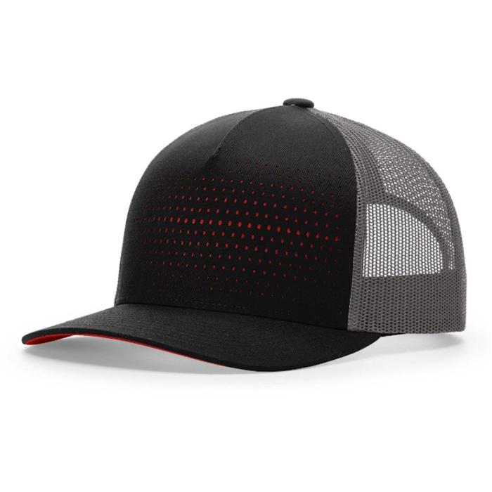 Richardson Laser Cut Five Panel Trucker Mesh Hat