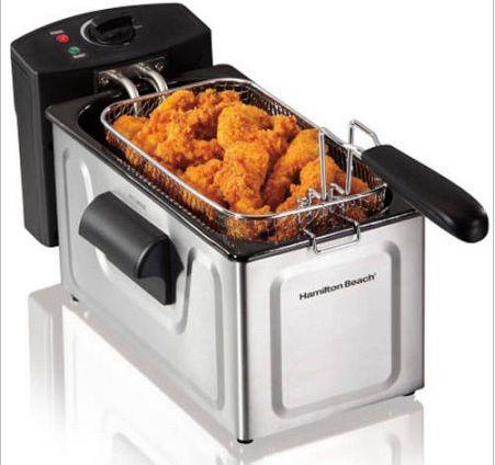 HB 2 Liter Deep Fryer, Stainless Steel