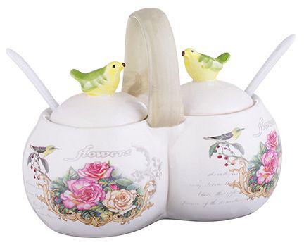 Ceramic Dressing Pots 2 pcs. sets (Qty/Ctn 36 set)