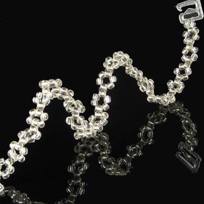 Verano Neutral Beaded Bra straps