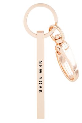 NEW YORK' Metal bar key chain