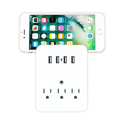 3 Port AC & 4 USB Charging Station