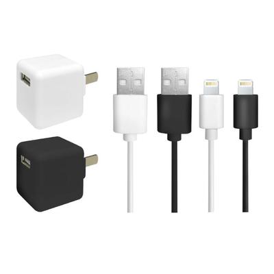 2 in 1 Lightning Travel Charging Set / Available in 2 colors
