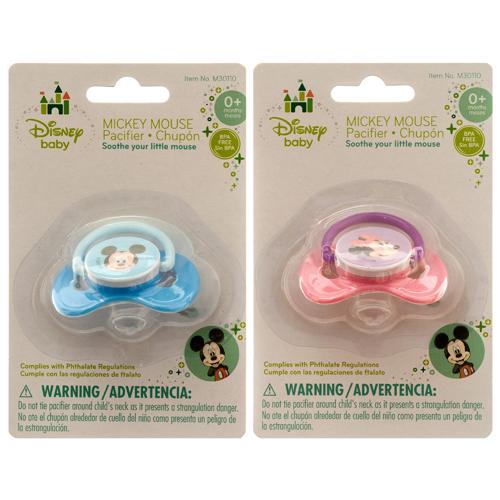 BABY PACIFIER 1PC "MICKEY MOUSE" #M30110