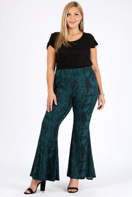 Snake print high waist pants
