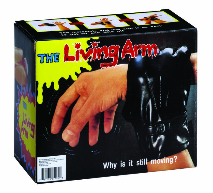 GLOVE HOLDING HAND-WHITE
