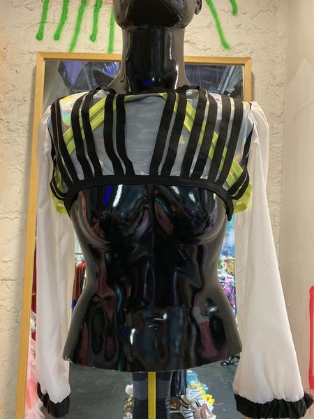 LIAN RETRO CROPPED PULLOVER