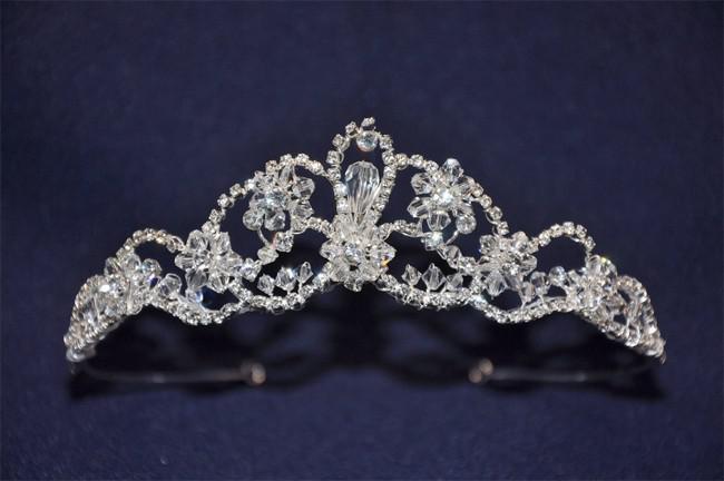Whimsical Crystal Tiara