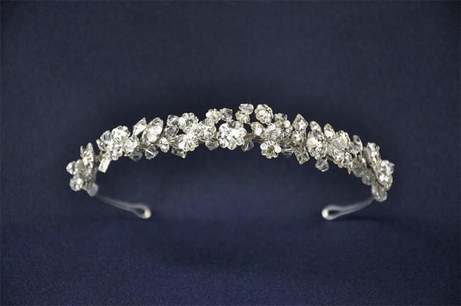Wildflower Crystal Tiara