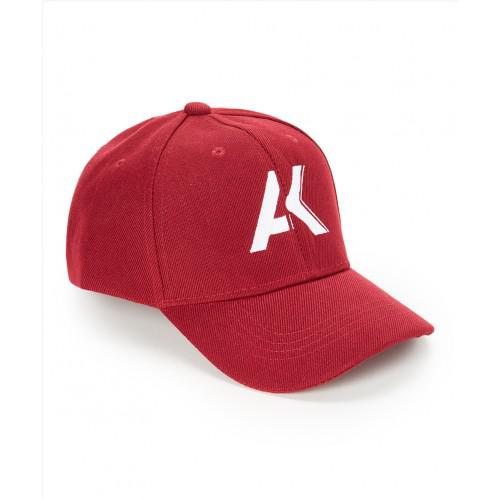 Burgundi Baseball Cap 'AK'