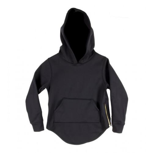 Black & Gold Extendo Hoodie