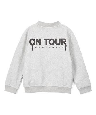 'On Tour' Gray Bomber Jacket