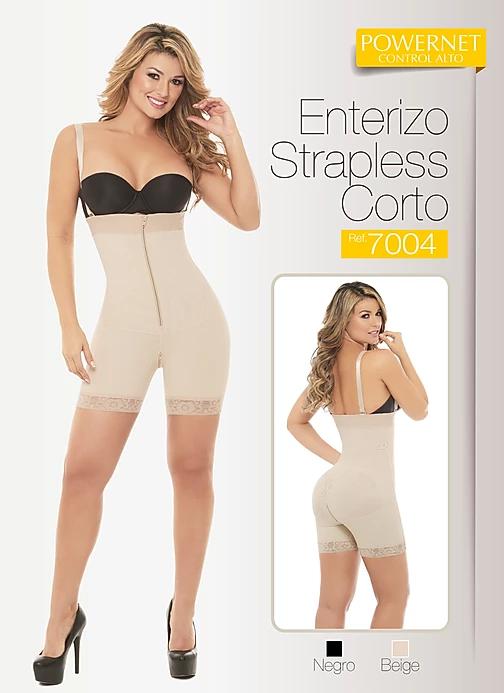 Enterizo Strapless Corto