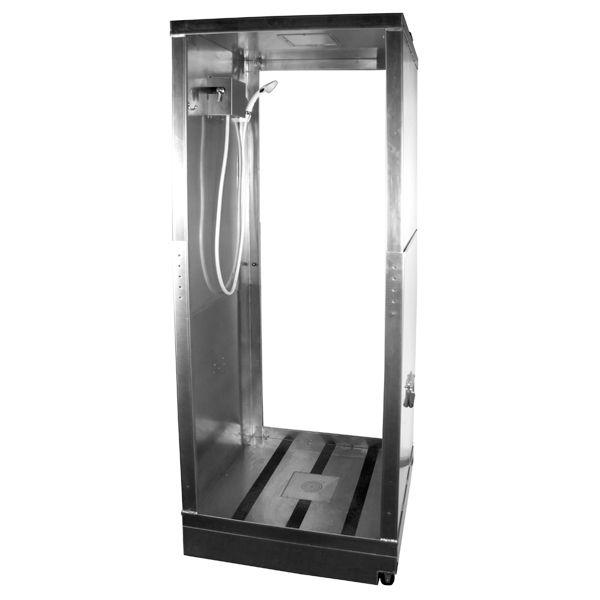 Advanced Containment Systems Pop Up Aluminum Shower