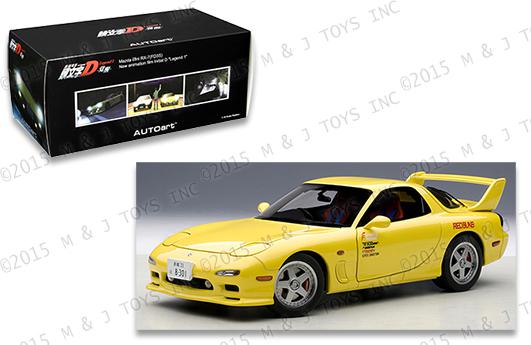 AUTO ART 1:18 INITIAL D "LEGEND 1" - MAZDA ɛ̃fini RX-7 (FD3S)