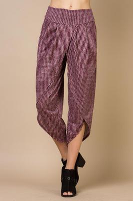 Hacci Print Tulip Pants