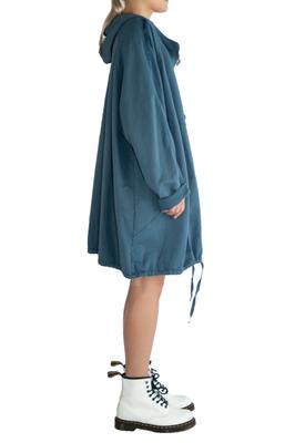 Elle Oversize Hoody (Santa Monica Blue)