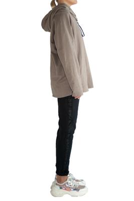 Hoody With Z-H (beige)
