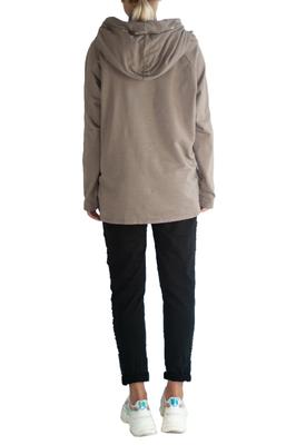 Hoody With Z-H (beige)