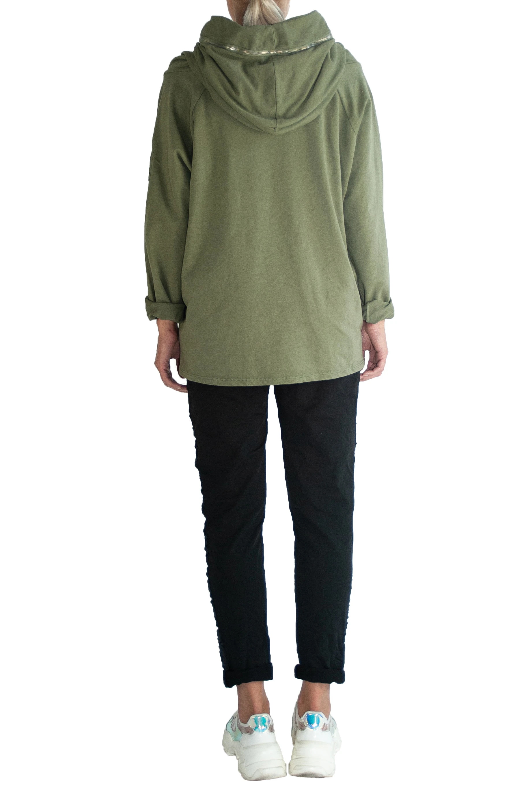 Hoody With Z-H (green)
