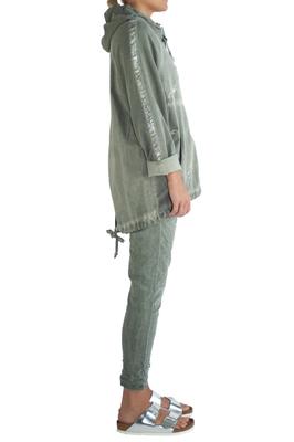 Print Hoodie (Grey Grey)